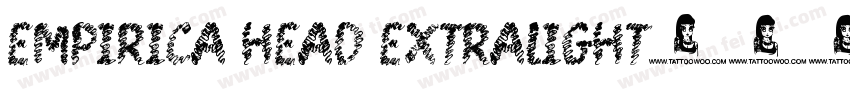 Empirica Head ExtraLight字体转换
